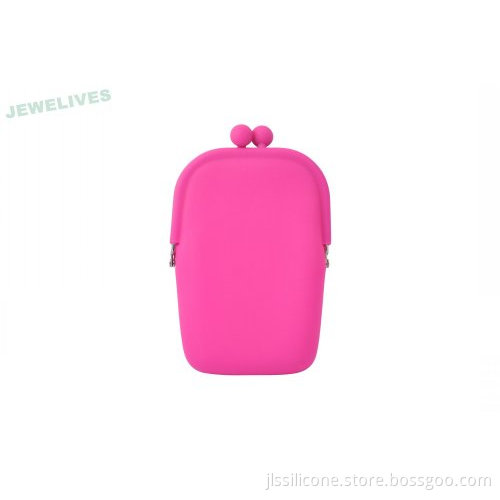 Promotional Silicone Coin Bag In Candy Color